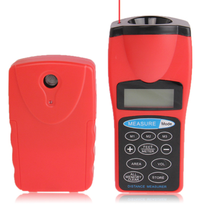 Ultrasonic Distance Measurer Laser Point (1.5-60 feet)